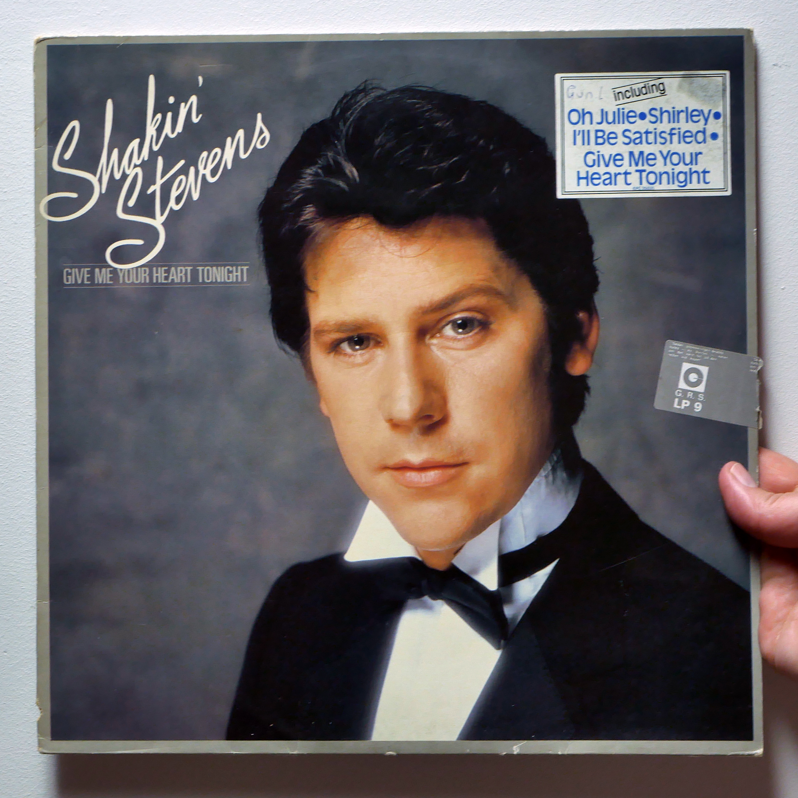 Shakin' Stevens – Give Me Your Heart Tonight [LP, 1982]