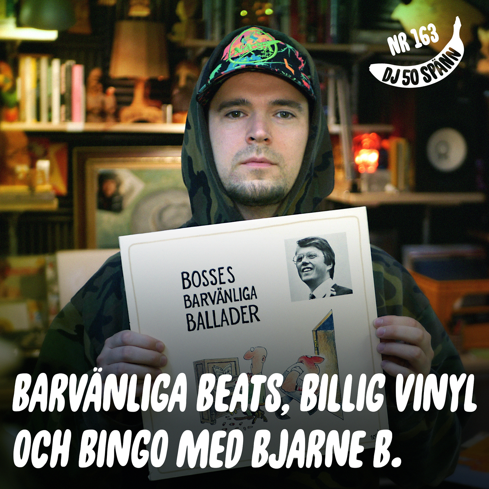 Bjarne B bjuder på barvänliga beats, bingo och billig vinyl