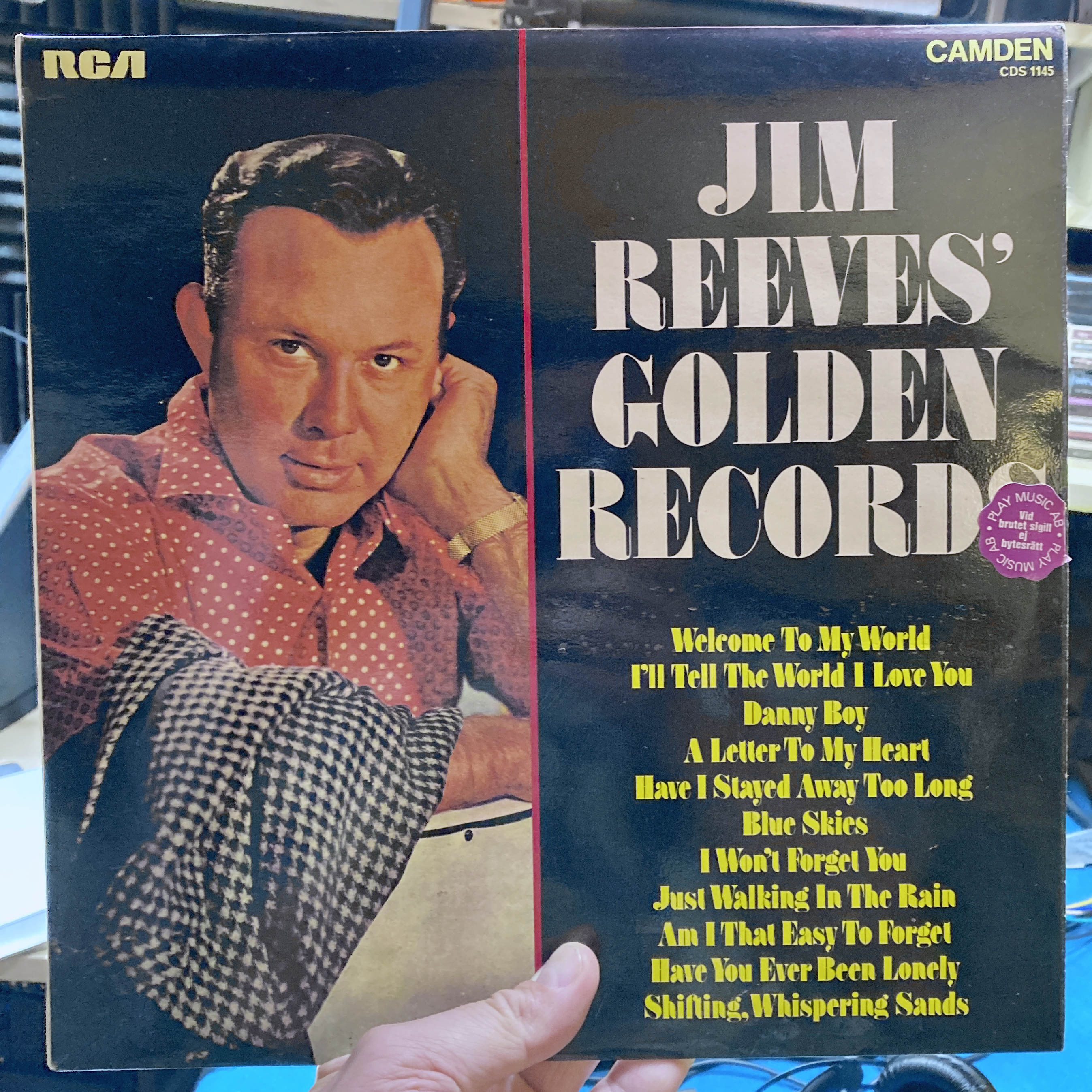 Jim Reeves – Jim Reeves' Golden Records [LP, 1973]
