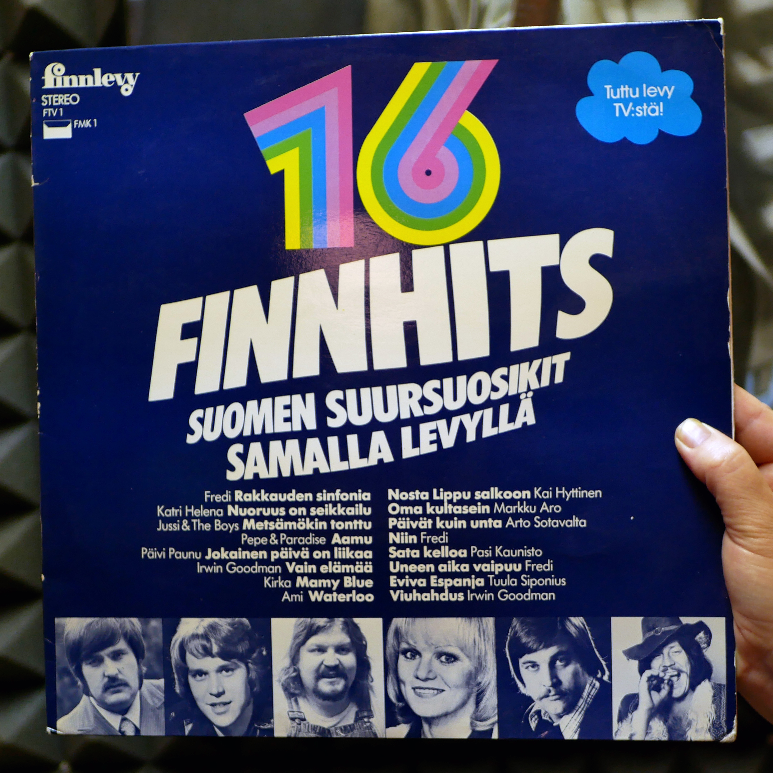 Diverse artister – Finnhits [LP, 1975]