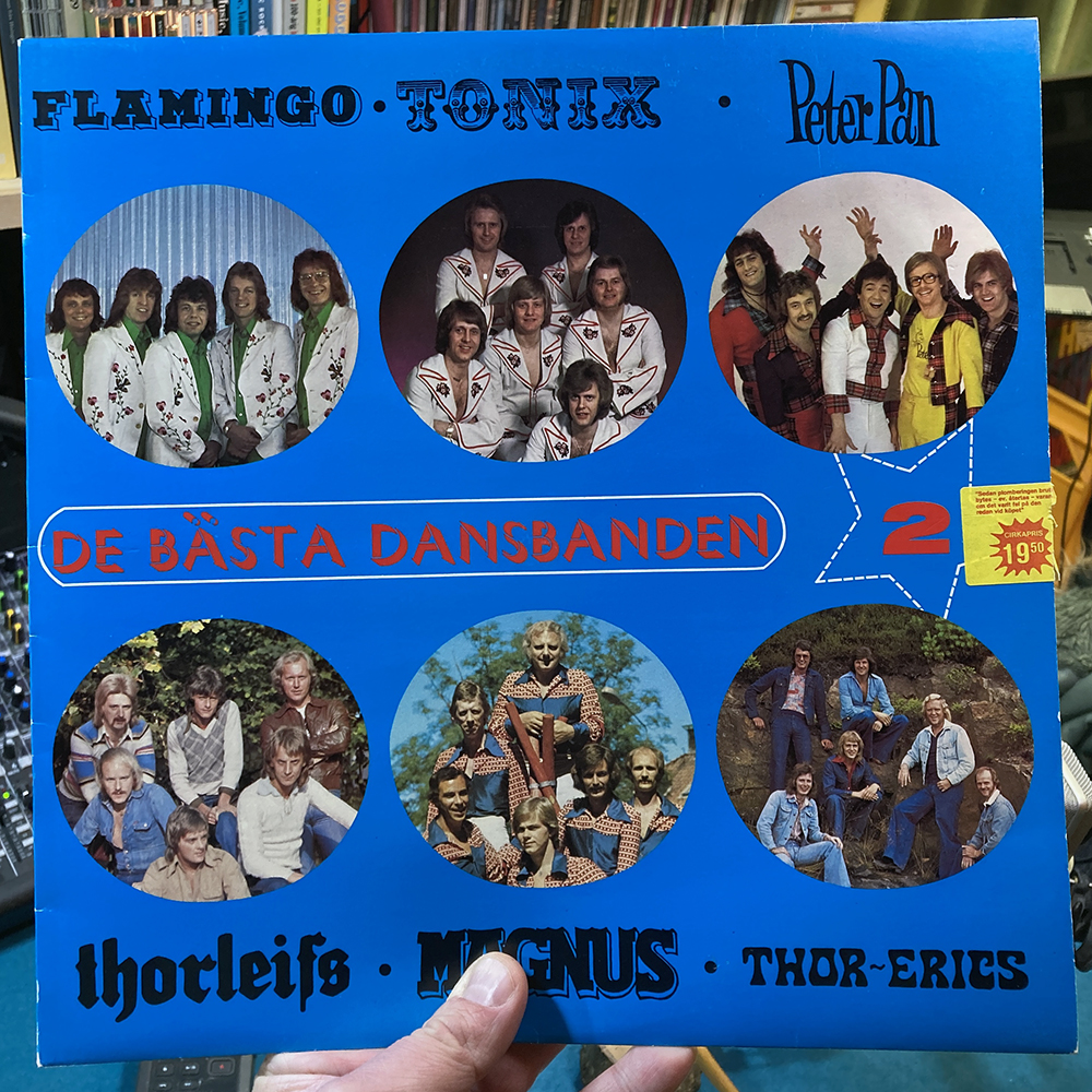 Diverse artister – De bästa dansbanden 2 [LP, 1976]