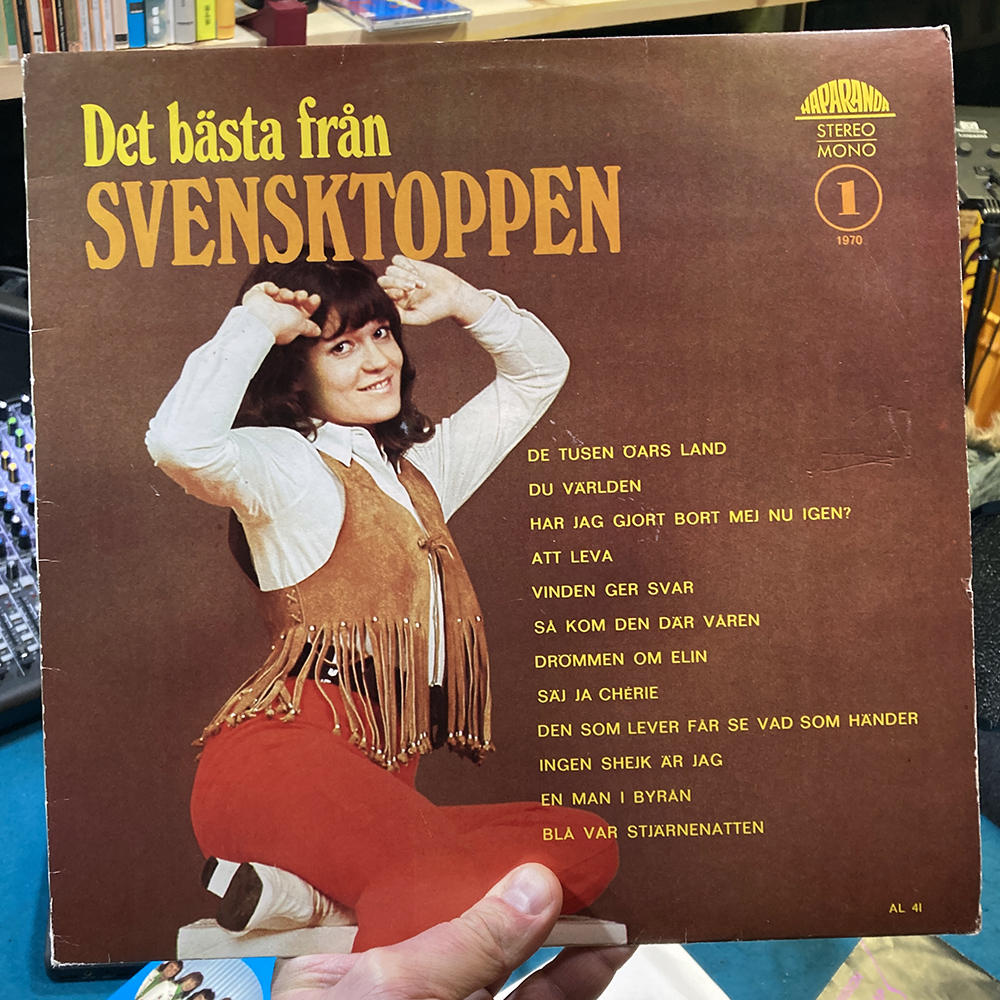 Lii Bäcklund och Lars Westman – Det bästa från Svensktoppen 1 [LP, 1970]