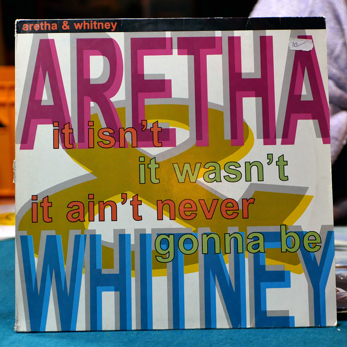 Aretha & Whitney – It Isn't, It Wasn't, It Ain't Never Gonna Be [12", 1989]