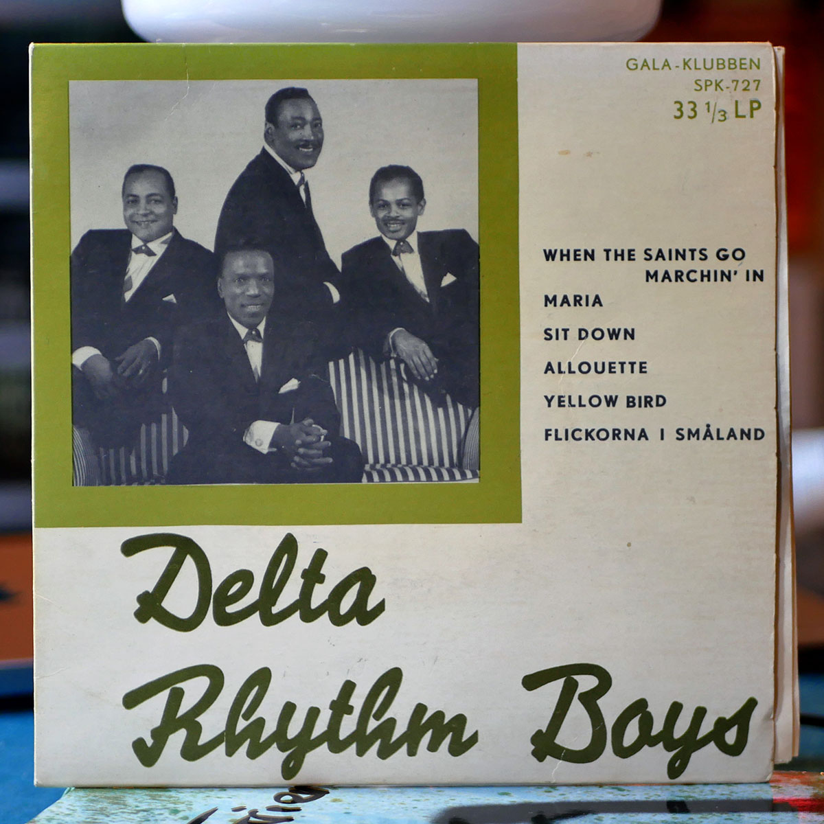 Delta Rhythm Boys – S/T [7” EP, 1964]