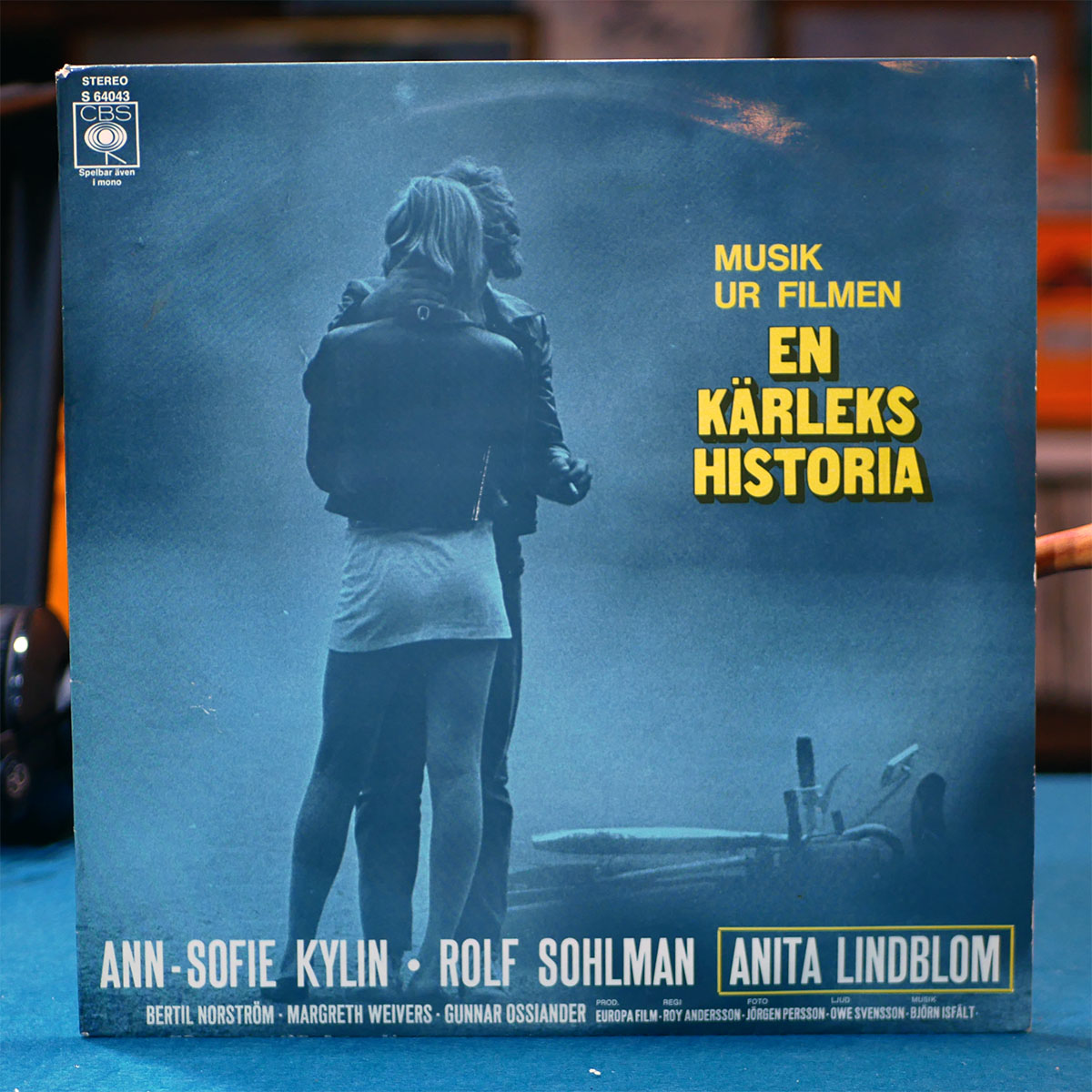 Björn Isfält, Anita Lindblom, Staffan Stenström – Musik ur filmen En kärlekshistoria [LP, 1970]