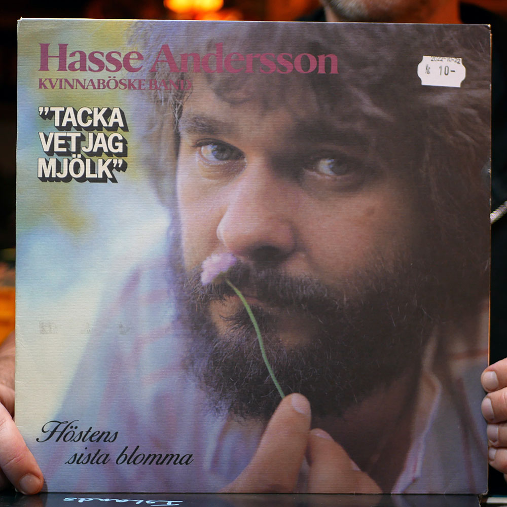Hasse Andersson och Kvinnaböske Band – Höstens sista blomma [LP, 1983]