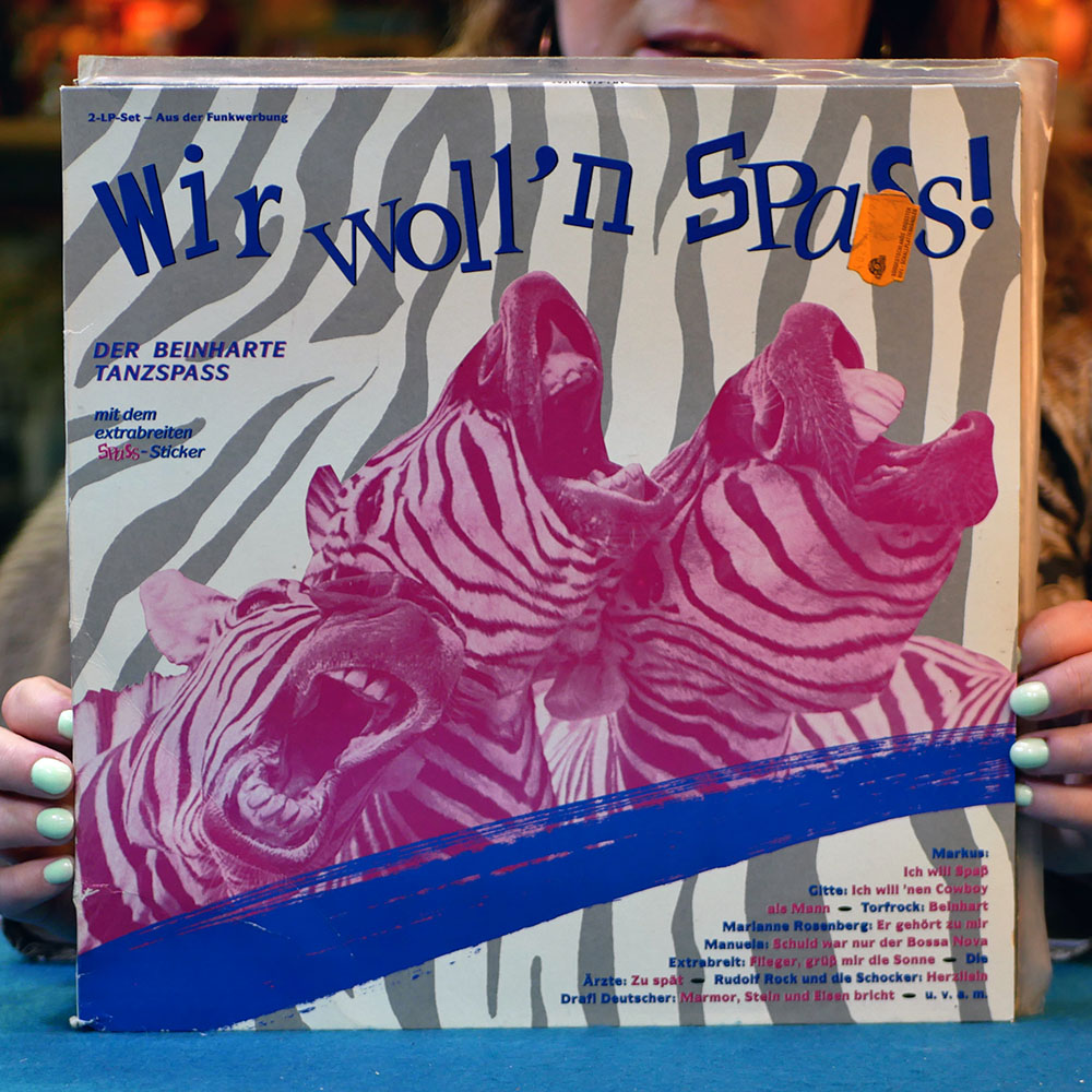 Diverse artister – Wir woll'n Spass [LP, 1991]