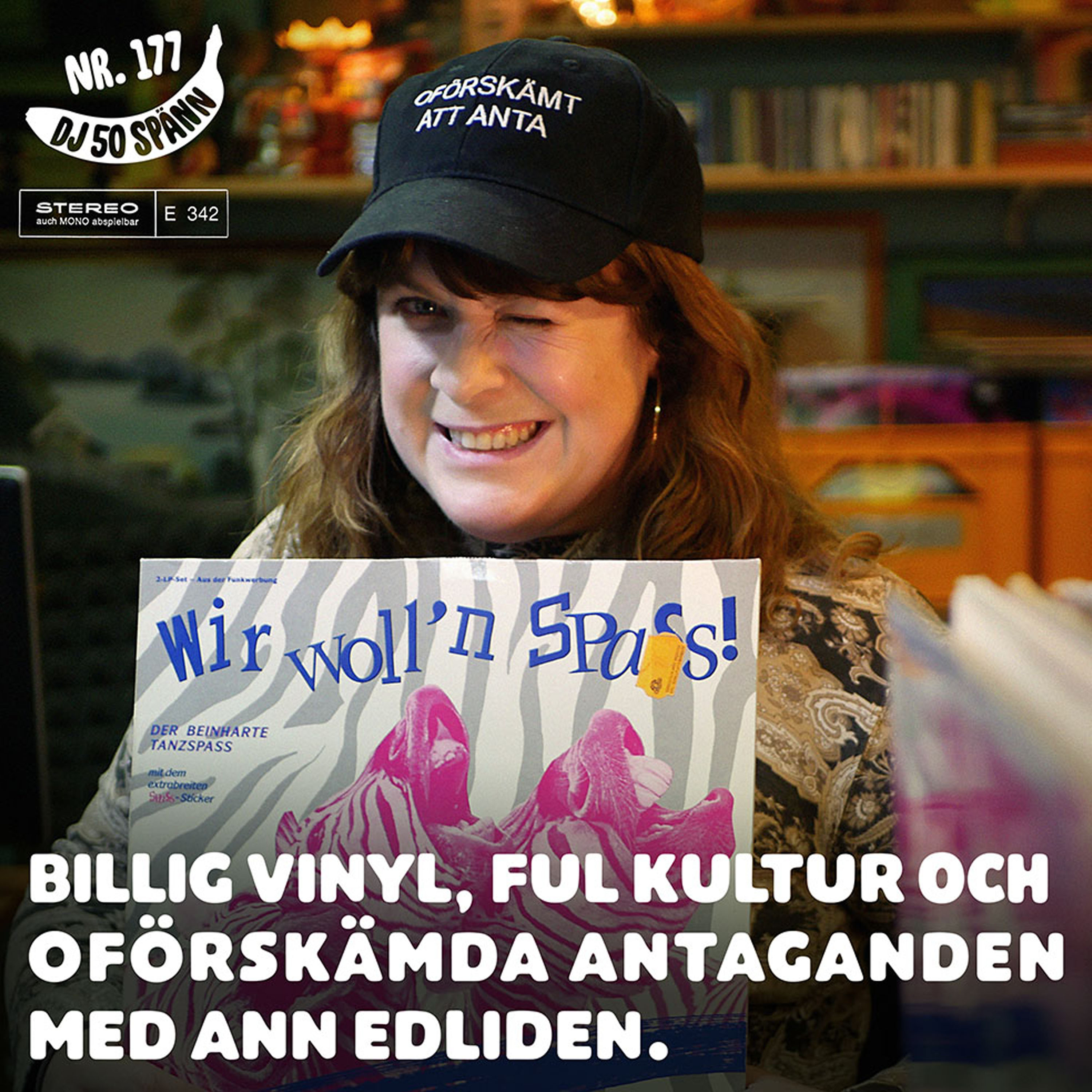 Ann Edliden: billig vinyl, ful kultur och oförskämda antaganden