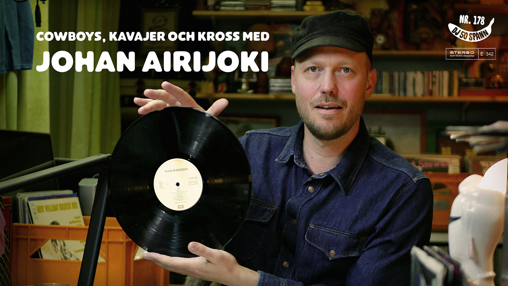 DJ50:- nr 178: Cowboys, kavajer och kross med Johan Airijoki
