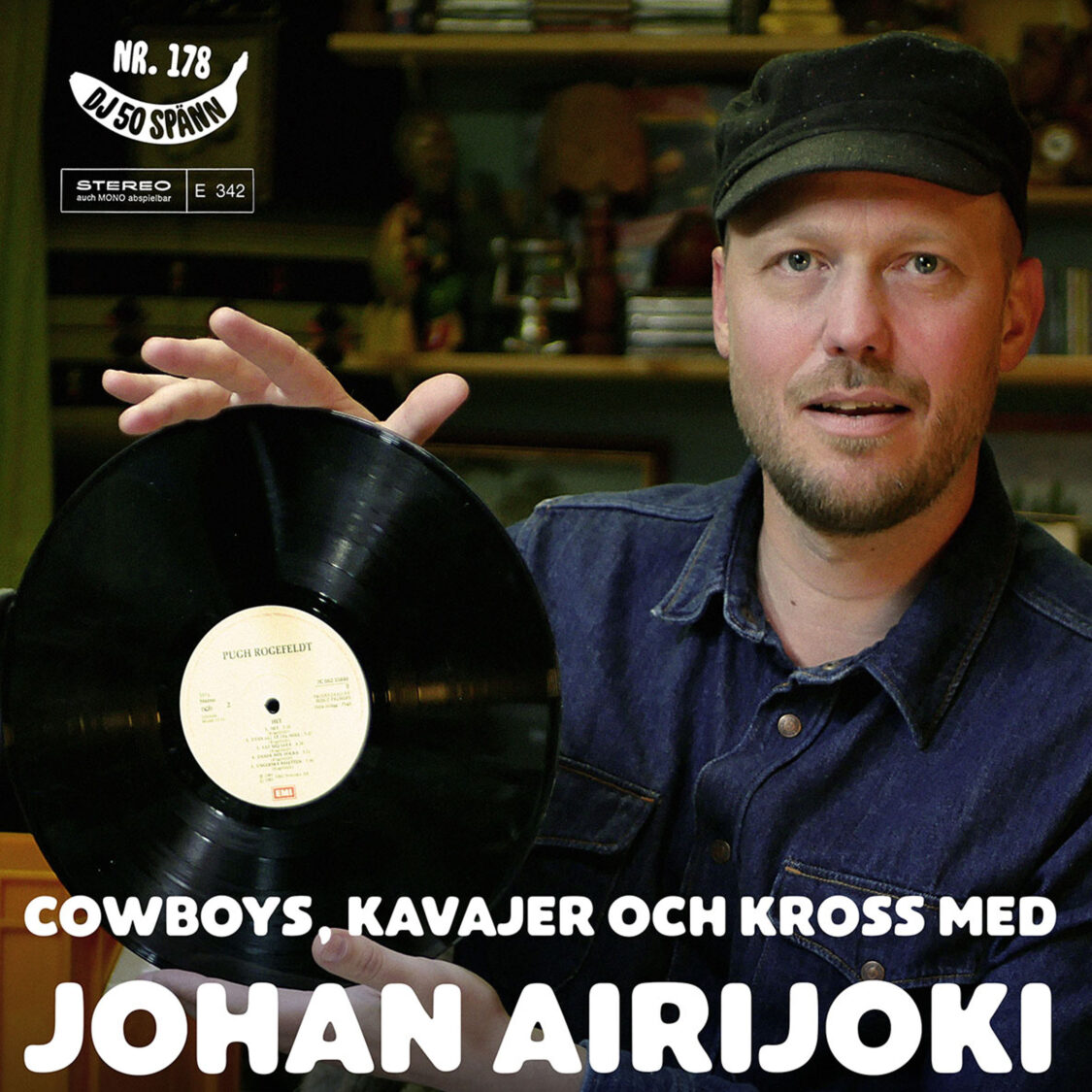 Cowboys, kavajer och kross med Johan Airijoki