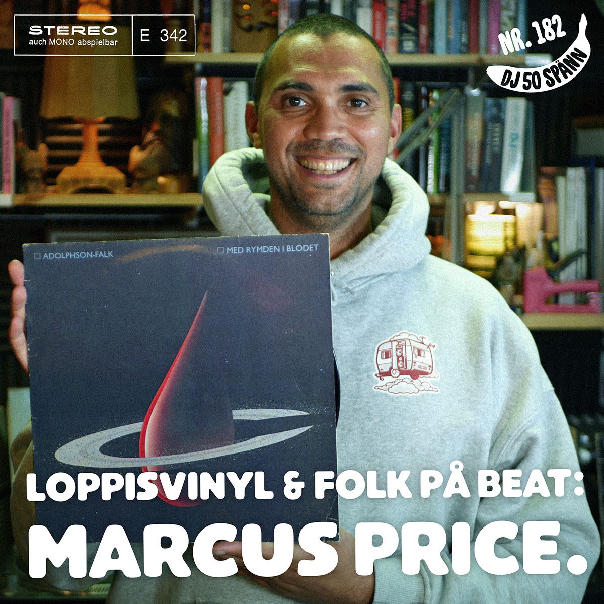 Loppisvinyl och folkmusik på beat med Marcus Price