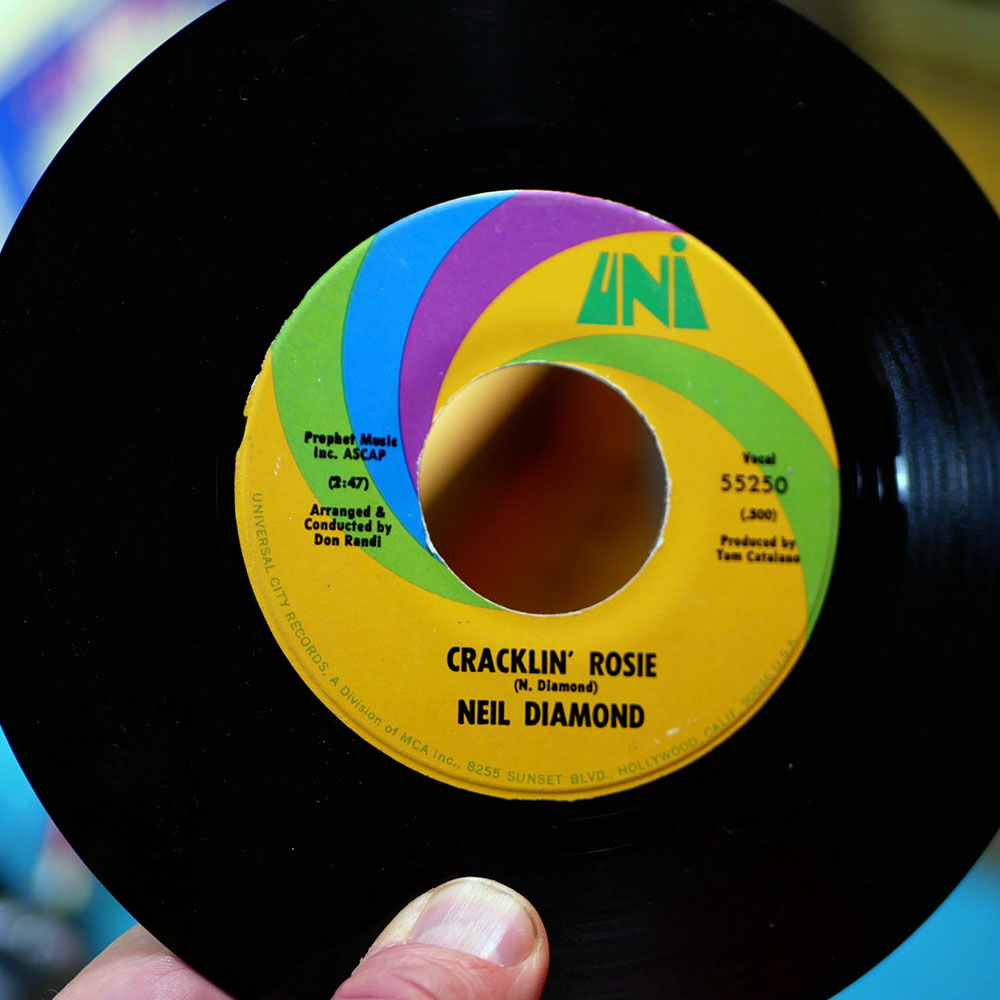 Neil Diamond – Cracklin' Rosie [7", 1970]