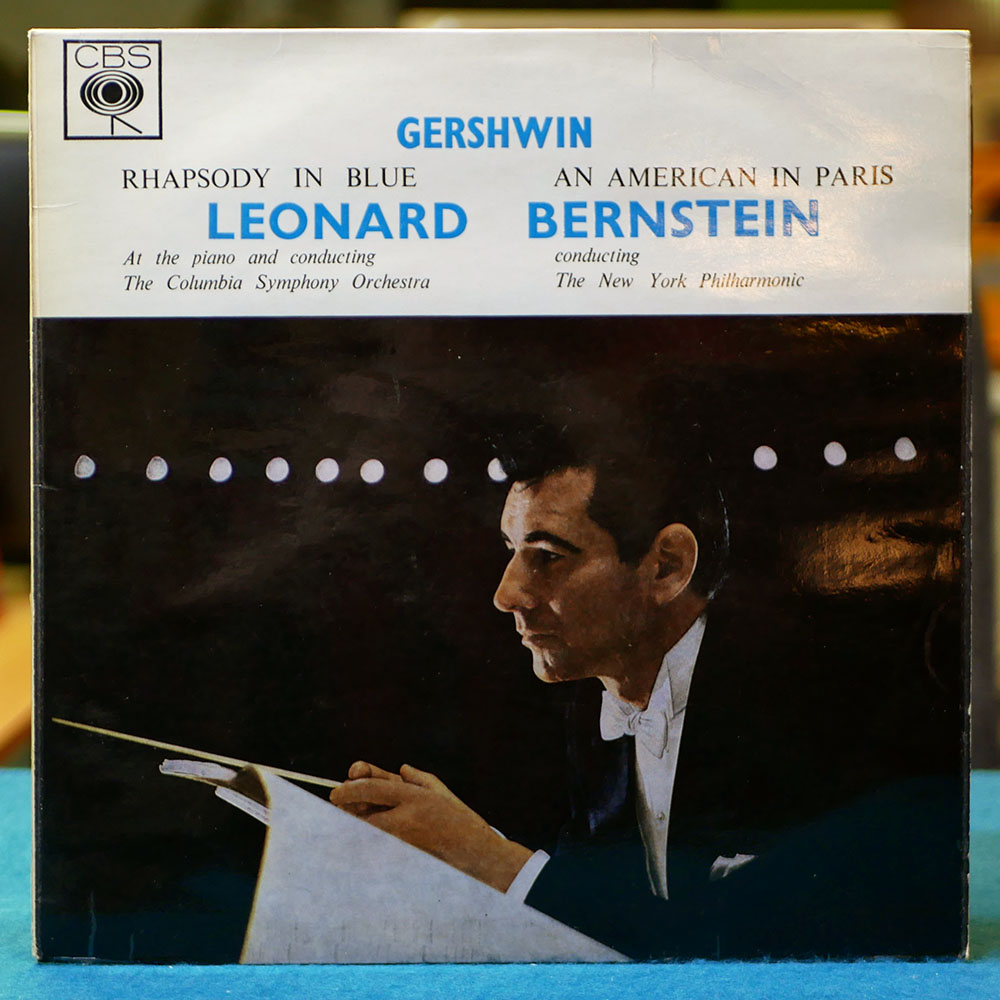 Gershwin, Leonard Bernstein – Rhapsody in Blue / An American in Paris [LP, 1959]
