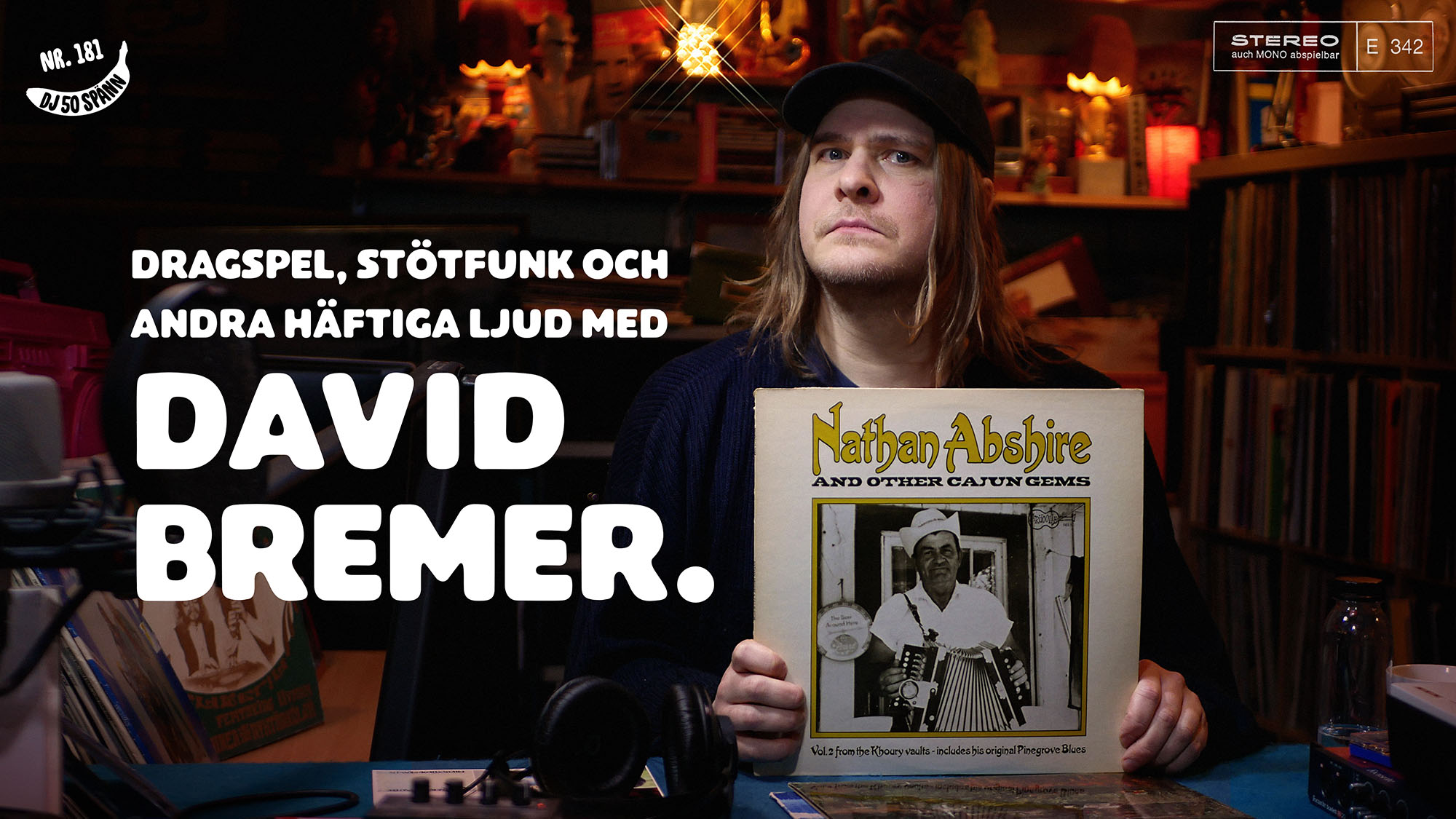 DJ50:- nr 191: Stötfunk och andra häftiga ljud med David Bremer