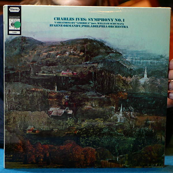 Charles Ives, Eugene Ormandy, Philadelphia Orchestra – Symphony No. 1 / Variations On ”America” [LP, 1968]