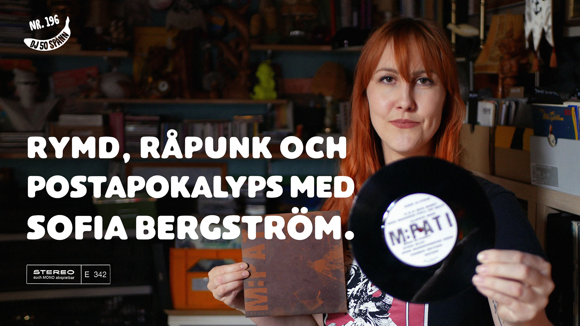 DJ50:- nr 196: Rymd, råpunk och postapokalyps med Sofia Bergström