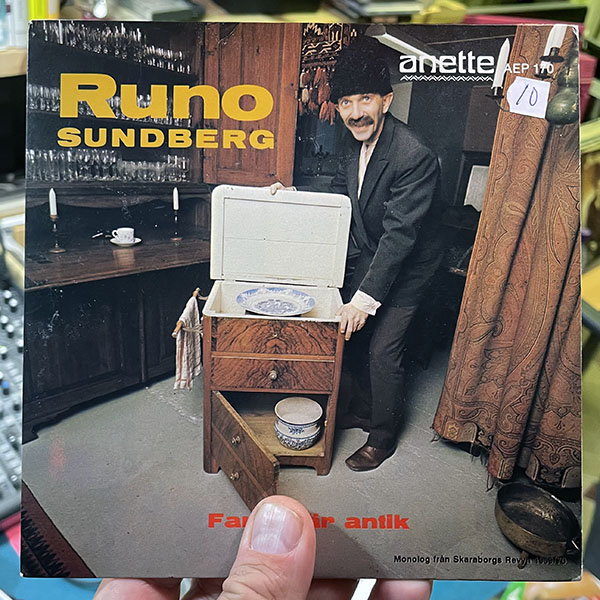 Runo Sundberg – Farfar är antik [7", 1970]