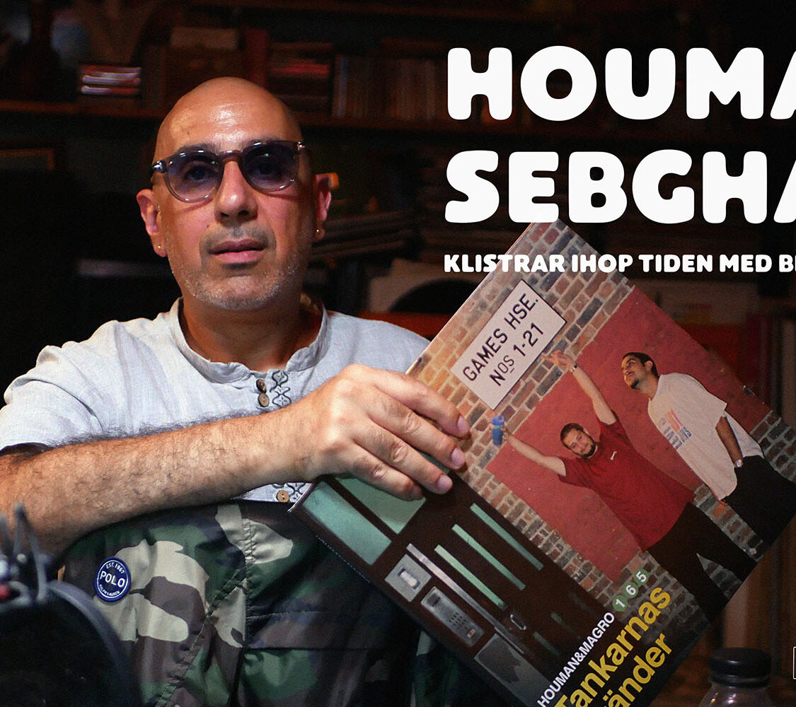 Houman Sebghati klistrar ihop tiden med billig vinyl