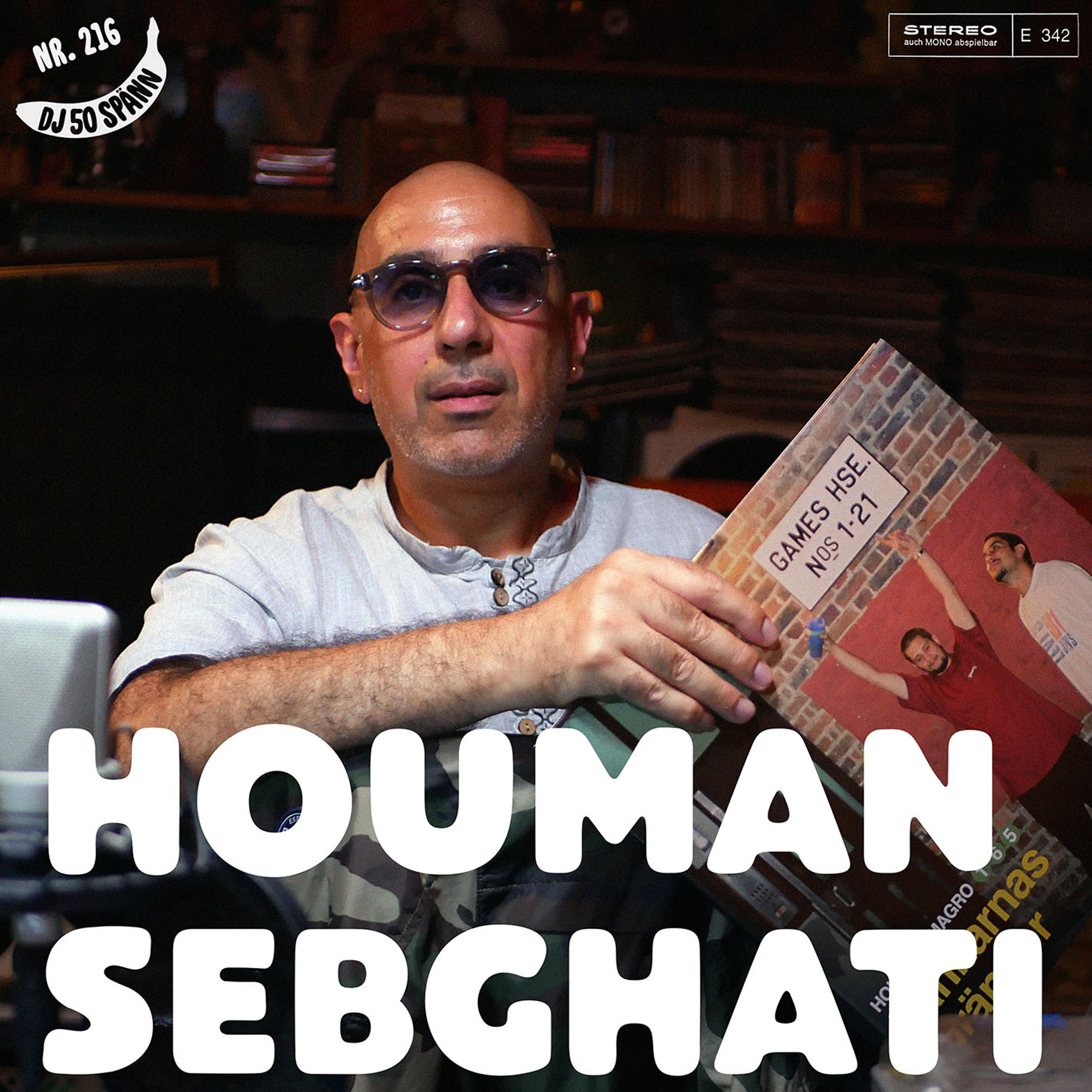 Houman Sebghati klistrar ihop tiden med billig vinyl