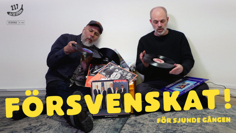 DJ 50 Spänn nr 217: FÖRSVENSKAT! (del 7) med Martin Alarik & DJ50:-