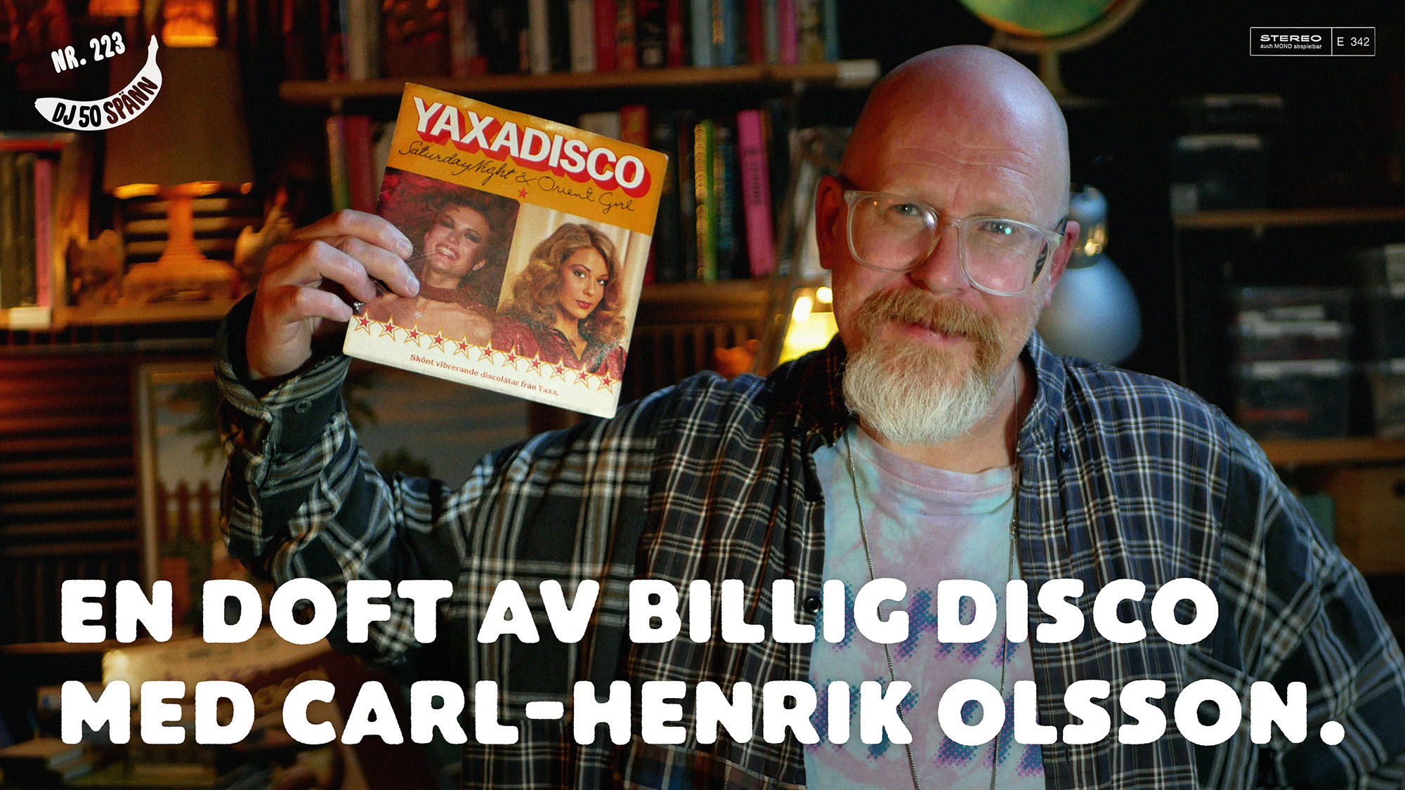 DJ50:- nr 223: En doft av billig disco med Carl-Henrik Olsson